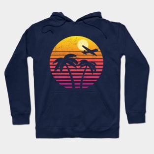 Retro Summer Island Hoodie